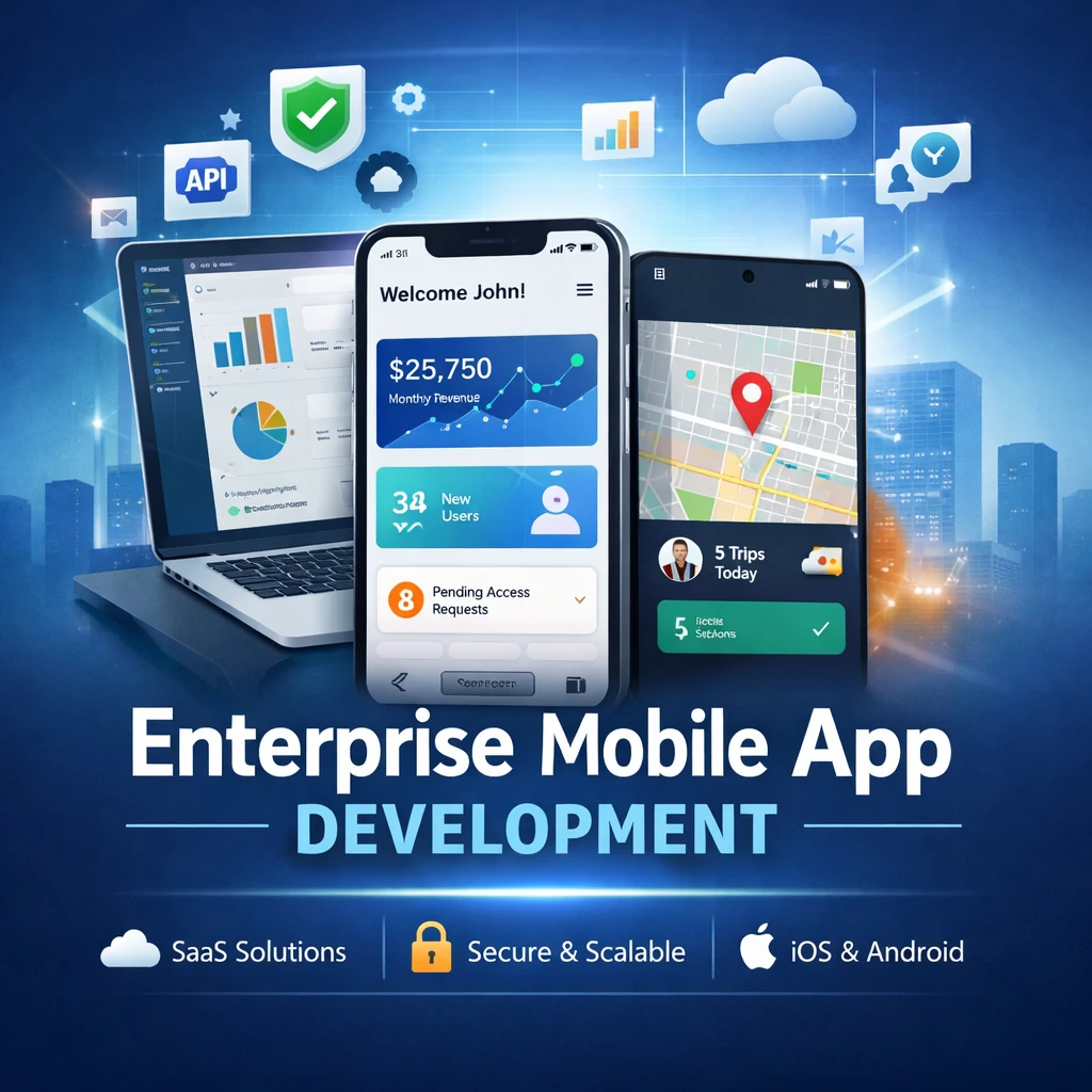 Enterprise & SaaS Mobile App Development with React Nativ